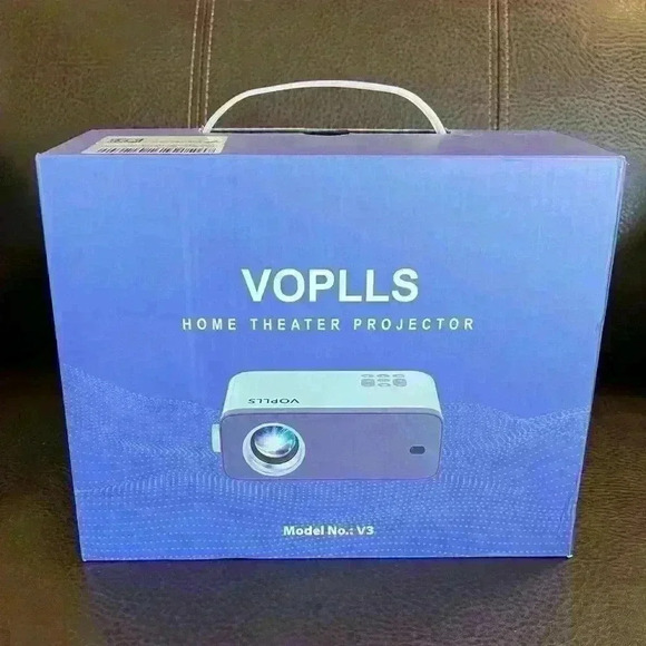 NWT📺 Mini Projector WiFi Bluetooth 1080P - Picture 8 of 10